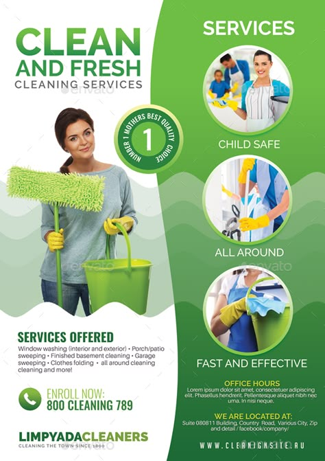 Cleaning Advertising Ideas, Cleaning Advertising, Cleaning Flyers, Cleaning Service Flyer, Cleaning Service Logo, Farm Logo Design, Cleaning Services Company, Promo Flyer, Advertising Ideas