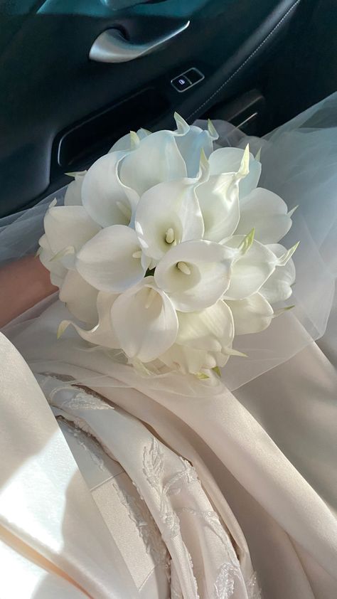 Classic Hand Bouquet, Hailey Bieber Wedding Bouquet, Best Bridal Bouquet Flowers, Wedding Peony Bouquets, Classic Elegant Wedding Bouquet, Boquetes Of Flowers Weddings, All White Bouquet Wedding, White Carnations Wedding, All White Flowers Wedding