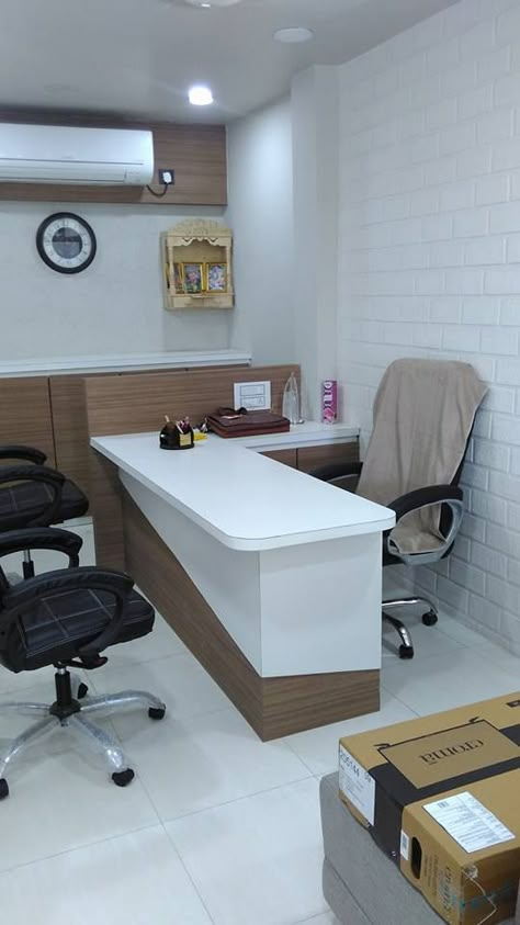 Hospital Table Design, Shop Counter Design Modern, Cash Counter Design Modern, Counter Table Design Shop, Bed Cupboard, Cash Counter Design, Office Counter Design, Office Cabin Design, Shop Counter Design