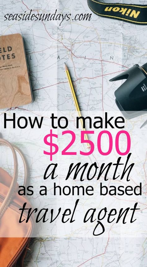 become a work from home travel agent! How to make $2500 a month as a home based travel agent Become A Travel Agent, Vacation Planner, Business Systems, Internet Business, Ways To Earn Money, Earn Money From Home, Make Money Fast, Travel Agent, Make Money Blogging