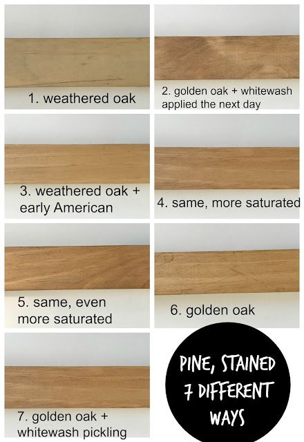 How To Make Pine To Look More Like Oak (And Other Staining Tips) Golden Oak Minwax Stain, Minwax Stain Colors On Pine Wood, Weathered Oak Stain On Pine Wood, Weathered Wood Stain On Pine, Pine Trim Stain Colors, Stain For Pine Floors, Neutral Wood Stain Colors, Early American Stain With White Wash, Minwax Pickled Oak Stain On Pine