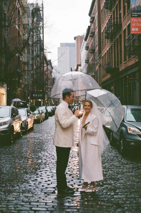 Film-portrait-of-bride-and-groom-before-wedding-at-Don-Angie-in-NYC Wedding New York City, Wedding In Central Park Nyc, Don Angie, Film Portrait, New York Bride, Wedding Nyc, Willow House, City Wedding Photography, Central Park Nyc