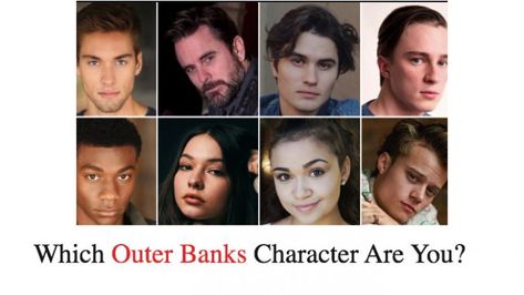 What Obx Character Are You, What Outer Banks Character Are You, Which Obx Character Are U, Buzzfeed Outer Banks Quiz, Buzzfeed Obx Quizzes, Which Outer Banks Character Are You Quiz, Season 1 Outer Banks, Outer Banks Quizzes, Obx Quizzes