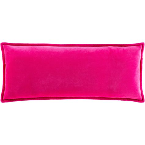 Livabliss Vianne Solid Cotton Velvet 30-inch Lumbar Throw Pillow - Bed Bath & Beyond - 31488317 Velvet Lumbar Pillow, Rose Pillow, Catty Noir, Rectangular Pillow Cover, Modern Throw Pillows, Velvet Collection, Throw Pillows Bed, Pink Pillows, Velvet Pillow