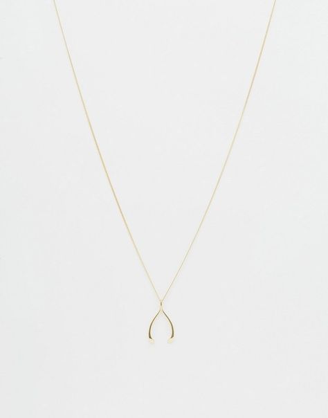 A dainty wishbone you won’t want to snap in half. | 21 Pieces Of Dainty Jewelry For People Who Are Always Hungry Sunglasses Necklace, Wishbone Necklace, Always Hungry, Food Jewelry, Dainty Jewelry, Online Shopping Clothes, Latest Fashion Clothes, Cute Jewelry, Necklace Designs