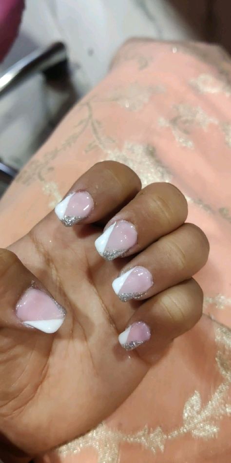 Extension Nail Art, Types Of Nails, Nail Extensions, French Nails, White Nails, Nail Salon, Pink Nails, Nail Care, Nail Designs