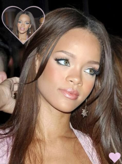 Visual Gallery, Rihanna, Brown Hair, On Twitter, Makeup, Twitter, Hair, Blue, Instagram