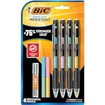 Pack For School, Bic Mechanical Pencils, School Bag Essentials, Best Pencil, Led Pencils, Type Of Writing, Writing Utensils, Paper Mate, Pencil Writing