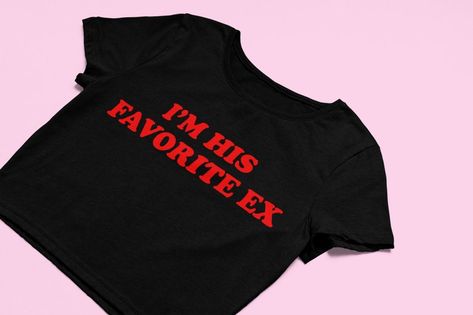 Men Crop Top, Funny Crop Tops, Online Girlfriend, Crop Top Y2k, Flowy Crop Top, Y2k Crop Top, Trendy Crop Tops, Graphic Crop Top, Y2k Clothing