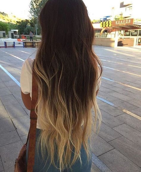 Hair Ombre Ideas, Brown Hair Ombre, Long Ombre Hair, Brown Ombre Hair Color, Best Ombre Hair, Brown Ombre Hair, Bronde Hair, Ombre Hair Blonde, Colour Collection