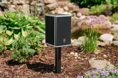 House Speaker System, Outdoor Speakers Backyards Ideas, Outdoor Speakers Backyards, Outdoor Speakers Diy, Bluetooth Speakers Diy, Outdoor Speaker System, Outdoor Sound System, Outdoor Swings, Outdoor Bluetooth Speakers