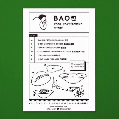 CUTE MENU IDEAS Bao London, Pub Interior Design, Magazine Design Cover, Design Campaign, Menu Inspiration, Restaurant Menu Design, Tea Brands, Restaurant Concept, Japan Design