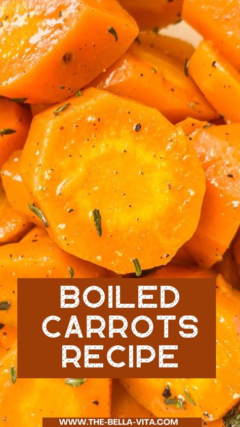 Fresh Carrot Recipes Stove Top, Soft Cooked Carrots, Boil Carrots On Stove, Easy Carrot Recipes Side Dishes, How To Cook Fresh Carrots, Boiling Carrots On Stove, Buttered Carrots Stovetop, Boiled Carrots Brown Sugar, Diced Carrots Recipe