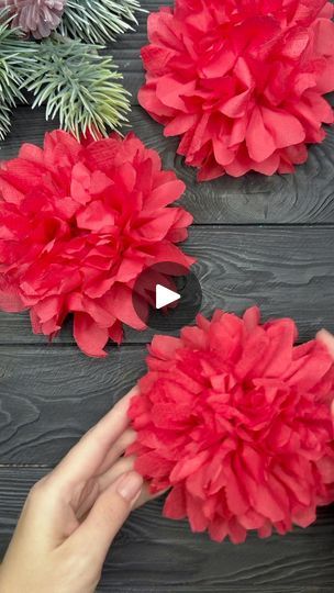 30K views · 431 reactions | How to make Easy Paper Flowers from Napkins Tutorial Paper Craft #craft #paperflowers #tutorial | Origami Studio | Origami Studio · Original audio Paper Napkin Flowers Diy, Tutorial Origami, Easy Paper Flowers, Craft Craft, Napkin Folding, Bday Girl, Flowers Diy, Paper Napkins, Flower Making