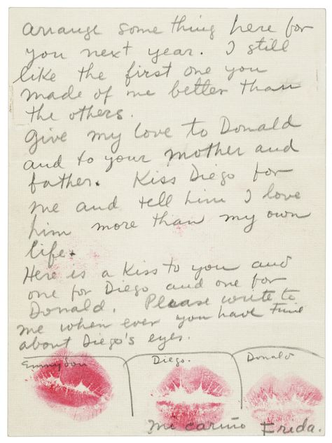 An Archive That Explores The Beautiful Lost Art Of Letter Writing Frida And Diego, Handwritten Letter, Frida Art, Alexander Calder, Diego Rivera, Handwritten Letters, Man Ray, Lost Art, Fun Times