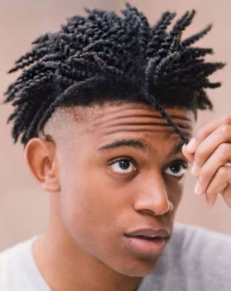 Two Strand Twist Hairstyles, Black Boy Hairstyles, Mens Twists Hairstyles, Short Hair Twist Styles, Hair Twists Black, Male Hairstyles, Beyonce Hair, Twisted Hair, Dreadlock Hairstyles For Men