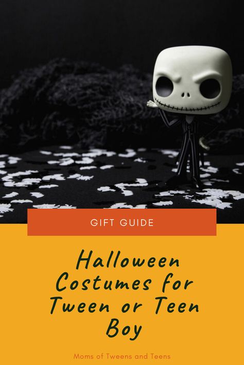 Great Halloween Costumes for Tween or Teen Boy #halloween2019 #teenboyhalloween #strangerthingscostumes #tweenboycostumes #riverdalecostume #fortnitecostume #teenhalloweencostmes #teencostumes2019 #bestcostumesforteenboy #bestcostumesfortweenboy Teen Boys Halloween Costumes, Halloween Costumes For Teen Boys, Teen Boy Halloween Costume Ideas, Teen Boy Halloween Costume, Teen Boy Costumes, Maleficent Halloween Costume, Middle School Boys, Stranger Things Costume, Great Halloween Costumes