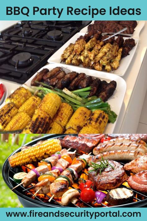 Now is an excellent time to familiarize yourself with some summer BBQ recipes and to begin planning your barbeque party. Barbecue Ideas Backyard Food, Barbque Ideas Bbq, Chefs Choice Bbq Ideas, Bbq Hacks Tips Party Ideas, Aussie Barbecue, Barbeque Side Dishes, Bbq Theme Party, Barbeque Grill Design, Bbq Drinks