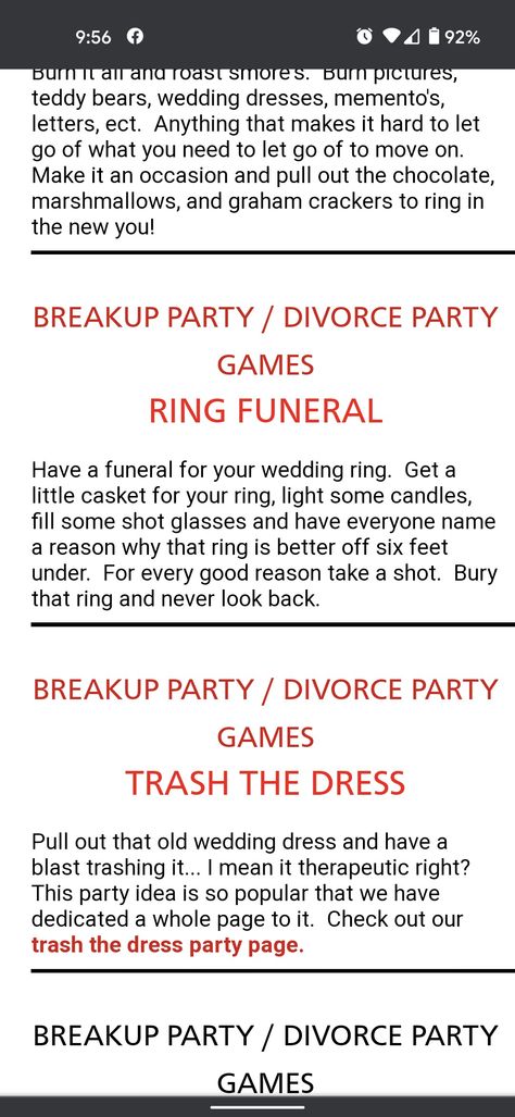 Divorce Party Games, Divorce Party Ideas, Breakup Party, Divorce Celebration, Future Wedding Plans, Wedding Plans, Future Wedding, Party Games, Party Themes