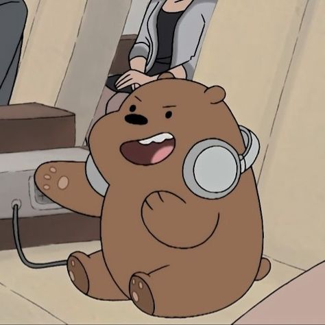 We Bare Bears Pfp Grizzly, Sticker Mood, We Are Bears, Ice Bear We Bare Bears, We Bare Bears Wallpapers, My Core, Ice Bear, Ice Bears, Bear Pictures