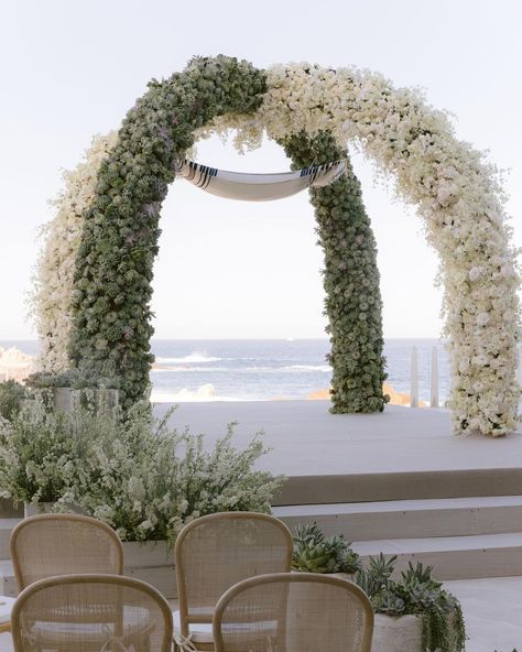 Huppah Wedding, Bridal Chair, Chuppah Decor, Wedding Theme Design, Ceremony Decorations Outdoor, Mindy Weiss, Wedding Background Decoration, Beachside Wedding, White Wedding Theme