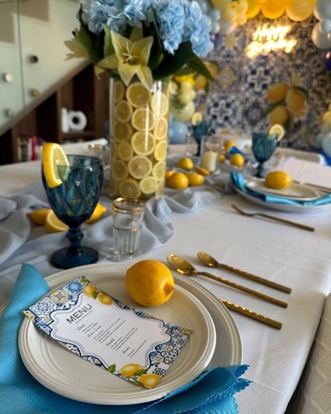 Welcome to our Mediterranean Birthday Party, inspired by the charm of Italian Sicily! Step into a world of vibrant colors and beautiful decor, with a stunning table setup that captures the essence of the Mediterranean. Let’s celebrate with style and elegance! #MediterraneanParty #SicilianVibes #ItalianInspired #BirthdayCelebration #SicilyStyle #MediterraneanMagic #BirthdayBash #PartyInspiration #MediterraneanDecor #SicilianBirthday #ItalianStyleParty #ElegantSetup #VibrantCelebration #Tables... Italy Inspired Birthday Party, Mediterranean Birthday, Mediterranean Party, Mediterranean Decor, Table Setup, Party Inspiration, 60th Birthday, Birthday Bash, The Mediterranean