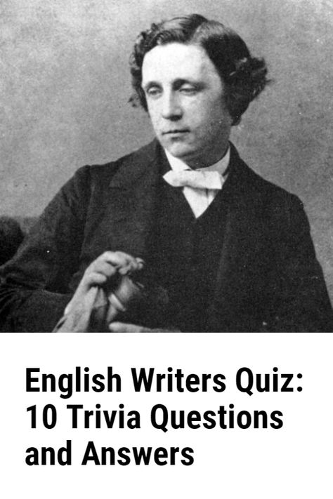 The English Writers Quiz consist of 10 multiple choice trivia questions with answers that will help you to check your knowledge about this topic. #literature #quizzes #quiz #trivia Literature Quiz, English Quiz, Questions With Answers, Quiz With Answers, Interesting Quizzes, English Writers, British Literature, Dystopian Novels, Trivia Quizzes