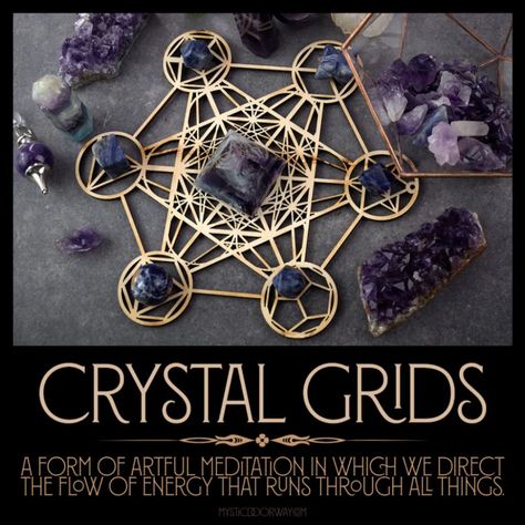 Metatrons Cube Crystal Grid, Crystal Grids Layout Templates, Crystal Grids Layout, Crystal Grids For Beginners, Crystal Grid Template, Anti Possession Tattoo, Make Crystals, Crystal Mandala, Automatic Writing