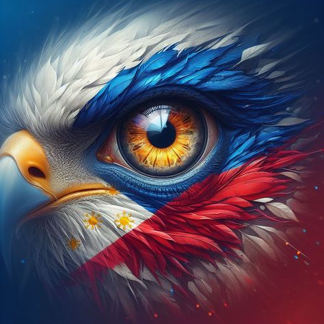 Philippines Logo Design, Philippine Eagle Art, Philippine Eagle, Cat Logo Design, Eagle Face, Eagle Images, Eagle Painting, Sport Shirt Design, Eagle Art