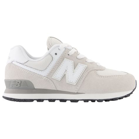 New Balance Shoes 574 Outfit, Light Grey New Balance, New Balance 574 Outfit Women, Cute New Balance Shoes, New Balance For Women, Cute Running Shoes, New Balance 574 Sneakers, Nb Shoes, New Balances