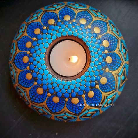 Introducing my latest Mandala Tea Light candle holder, a perfect fusion of functionality and breathtaking artistic design. Create a warm and inviting atmosphere in your home with these intricately crafted tea light holders. Delicately designed, these candles serve as both a functional lighting solution and a stunning piece of home décor adding a touch of elegance to any room. Drop me a DM for order/ enquiries. Follow for more!! Candle holder blank from @krafty_volume Paint from @itsyb... Tea Light Holders, La Art, Tea Light Candle Holder, Light Candle, Tealight Candle Holders, Tea Light Holder, Lighting Solutions, Tea Light Candle, Artistic Designs