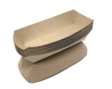 Mr. Miracle 7 Inch Paper Hot Dog Tray in Kraft Paper. Pack of 100. Disposable, Recyclable and Fully Biodegradable. Made in USA Hot Dog Tray, Easy Graduation Party Food, Mr Miracle, Taco Bar Party, Disposable Food Containers, Hot Dog Bar, Graduation Party Foods, Food Box Packaging, Bbq Picnic