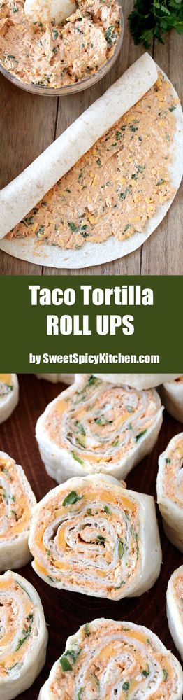 Taco Tortilla Roll Ups, Taco Tortilla, Pumpkin Pecan Cobbler, Easy Make Ahead Appetizers, Pecan Pumpkin, Pecan Cobbler, Tortilla Rolls, Make Ahead Appetizers, Roll Ups Tortilla