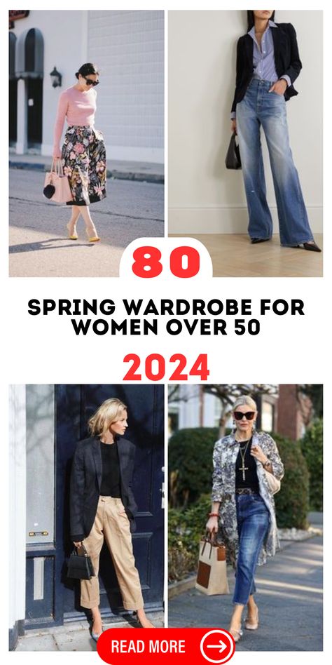 Embracing Elegance: Spring Wardrobe for Women Over 50 Chic Wardrobe Essentials, Spring Office Outfits, Casual White Sneakers, Wardrobe For Women, Casual Trendy Outfits, Beach Outfit For Women, Spring Fashion Chic, Chic Wardrobe, Chic Maxi Dresses