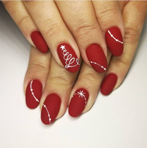 Nail Art Natale, Christmas Gel X Nails, Red Xmas Nails, Trending Christmas Nails, Short Christmas Nails, Nails For 2023, Christmas Nail Design, Christmas Nail Art Ideas, December Nails