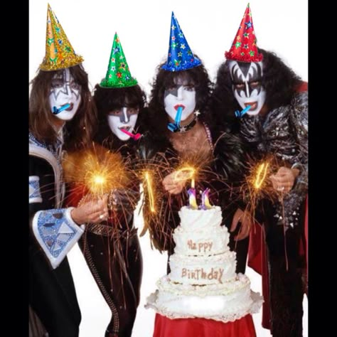 Happy birthday Happy Birthday Kiss, Happy 61 Birthday, 61 Birthday, Birthday Kiss, Eric Carr, Paul Stanley, Happy Birthday Meme, Happy Birthday Funny, Happy Birthday Pictures