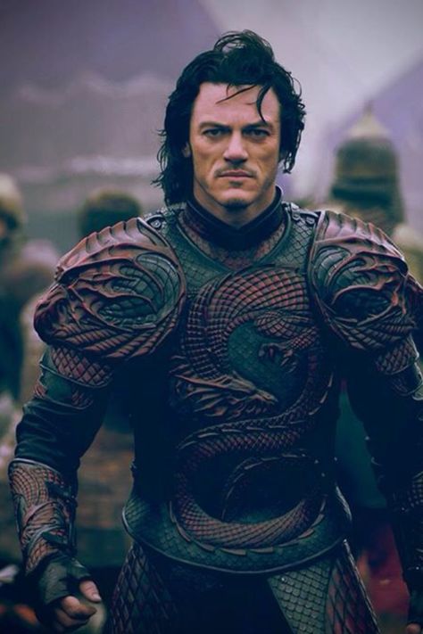 "Dracula Untold" (2014) Luke Evans Dracula, Human Centipede, Gideon Cross, Dracula Untold, Vlad The Impaler, Dragon Armor, Vampire Movies, Vampires And Werewolves, Batman Begins