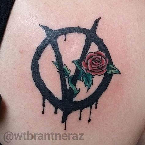 V For Vendetta Tattoo Design, V Per Vendetta Tattoo, Charlie Tattoo, V For Vendetta Tattoo, Vendetta Tattoo, Ink Poisoning, Nerd Tattoos, V Tattoo, Nerd Tattoo