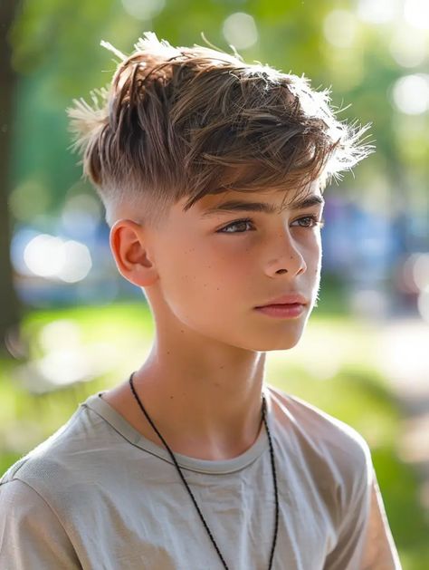 Teen Boy Haircuts Long On Top, Trendy Teen Boy Haircuts, Hair Styles For Teen Boys, Boys Hairstyles Long On Top, Boys Haircut Trendy Long, Teen Hairstyles Boys, Teen Boy Hair, Hairstyles For Boys, Boys Haircut Trendy Long On Top