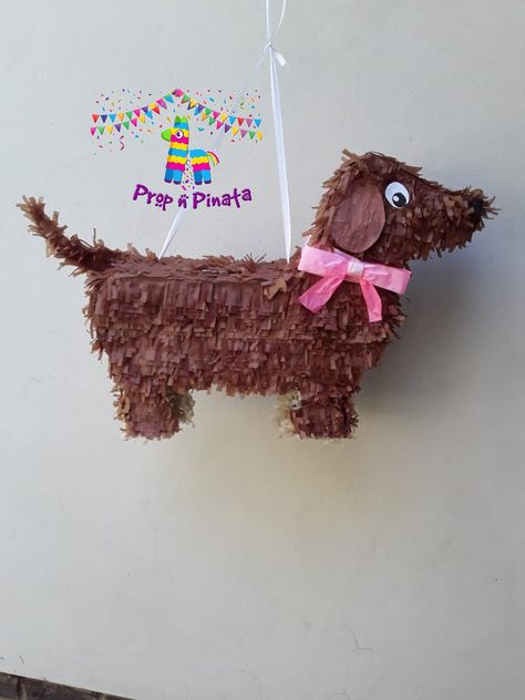 Weiner Dog Themed Party, Dachshund Party Ideas, Weiner Dog Birthday Party, Dog Pinata, Dachshund Party, Puppy Birthday Cakes, Dog Themed Birthday Party, Peanuts Birthday, Dog Themed Parties