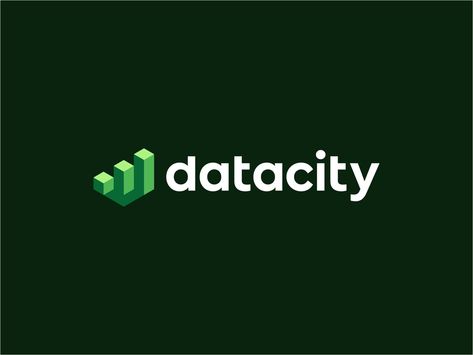 DataCity Logo Design - Statistics / Chart / Buildings by Dalius Stuoka | logo designer on Dribbble Software Logo Design, Software Logo, Logo Software, Data Logo, Computer Logo, Cookies Branding, Security Logo, Startup Logo, Building Logo