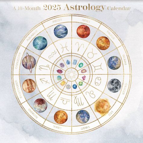 If you find yourself intrigued by the ancient study of astrology, then you will love this 2025 Astrology Calendar. DateWorks Wall Calendars feature a calendar page for each month of 2025, as well as the last four months of 2024. Each monthly calendar spread features enough room to mark important dates or write down reminder notes - making them perfect for staying organized and productive all year long. 2024-2025 Calendars make a great gift for anyone on your list! Space Math, Abstract Calendar, Cosmic Calendar, Reminder Notes, Astrology Calendar, Notes Making, Mexican Art Tattoos, Color Wheels, Moon Tree