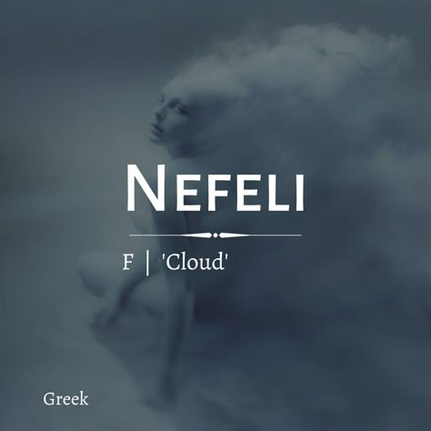 Nefeli [neh-FEH-lee] meaning cloud, Photography by Elena Vizerskaya Names Meaning Air, Names That Mean Air, Elena Meaning, Elena Vizerskaya, Cloud Names, Boy Name Meanings, N Names, Cloud Photography, Goddess Names