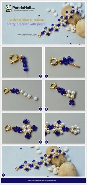 Pearl Bracelet Ideas, Diy Bijoux, Diy Collier, Diy Bracelets Patterns, Beaded Jewelry Tutorials, Beaded Bracelet Patterns, Beaded Jewelry Patterns, Pretty Bracelets, Jewelry Making Tutorials