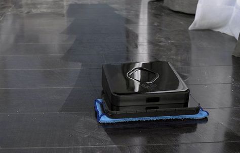 Braava Floor Mopping Robot by iRobot $300 Robot Cleaner, Robot Technology, Bathroom Gadgets, Cleaning Robot, Cleaning Gadgets, Floor Cleaning, Gadgets And Gizmos, Latest Gadgets, Gadget Gifts