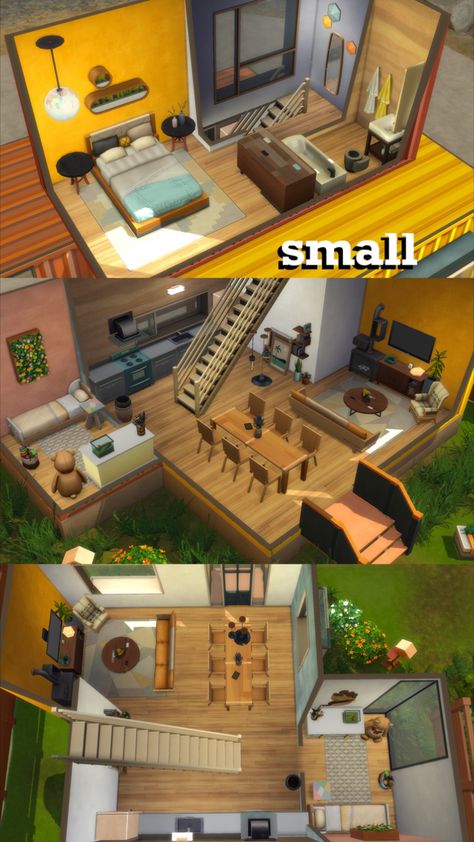 search the the sims 4 gallery – @wonderlandinn :
"Micro Eco Lifestyle" 12k 32 tile for 1 sim.
"Tiny Eco Lifestyle" 18k 64 tile for 1-2 sims.
"Small Eco Lifestyle" 32k 100 tile for 1-4 sims.
🚚
#sims4inspo #sims4builds #sims4ecolifestyle #sims4tinyhome #sims4tinystarters Sims4 Build, File Ideas, Sims 4 Gallery, Sims Freeplay Houses, Sims 4 House Building, Eco Lifestyle, Sims Ideas, Sims Building, Save File