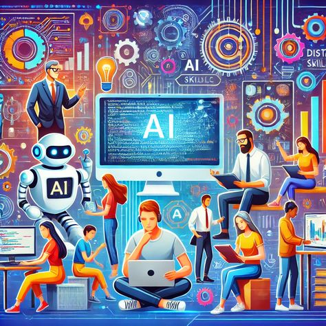 Generative AI is revolutionizing the job market! Here are the top 10 skills to stay ahead: NLP, Deep Learning, AI Chatbots, Prompt Engineering, Computer Vision, AI Ethics, PyTorch, Data Management, Hardware Optimization, and Continuous Learning. 🌟 #AI #TechSkills #MachineLearning #FutureOfWork #GenerativeAI Cuphead Birthday, Computer Job, Analytics Design, Company Benefits, Computer Literacy, Vision 2025, Prompt Engineering, Literacy Day, Ram Navami