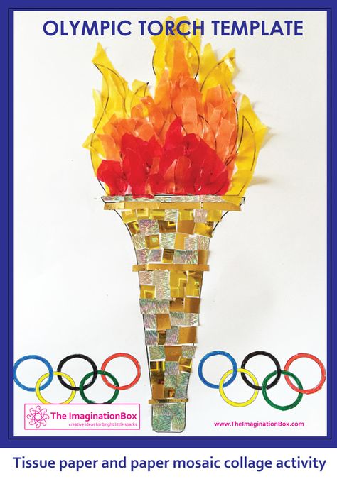 Olympic Torch Craft  Ideas for Kids Olympic Torch Craft, Olympic Theme Party, Olympic Idea, Olympics Party, Kids Olympics, Olympic Crafts, Olympics Activities, Olympic Theme, 2024 Olympics