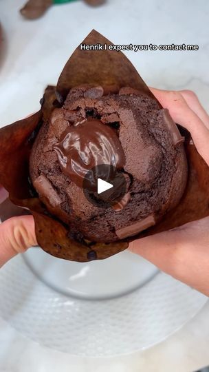 Olympic Village Chocolate Muffins, Chef Danielle Sepsy Recipes, Olympic Chocolate Muffin, Chocolate Muffins Moist, Go Viral On Tiktok, Chocolate Muffin Recipe, Jumbo Muffins, Chocolate Muffin, Double Chocolate Muffins