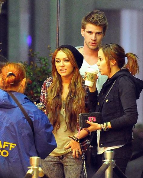 Miley Cyrus Chronological | March 26, 2010: Miley at Copeland’s farewell concert in Los Angeles with Liam and Brandi | Instagram Miley And Liam, Miley Cyrus, Relationship Goals, Brandy, Angeles, Angel, Concert, On Instagram, Instagram